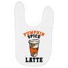 pumpkin space latte Baby Bibs