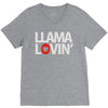 llama lovin' lover V-Neck Tee