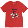 mama bear floral V-Neck Tee
