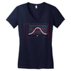 scientifically proven Women's V-Neck T-Shirt