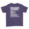 rules for dating my daughter Youth Tee