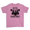 ancient swole'd dragon (black) Youth Tee