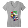 marvel Women's V-Neck T-Shirt