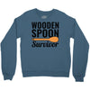 wooden spoon survivor (2) Crewneck Sweatshirt