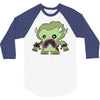 zombie monster 3/4 Sleeve Shirt