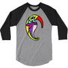 color bird 3/4 Sleeve Shirt