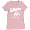 beer pong champion Ladies Fitted T-Shirt