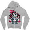 mr topstache vs jthree Zipper Hoodie
