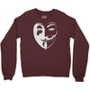 anonymous Crewneck Sweatshirt