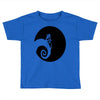 nightmare before christmas black logo Toddler T-shirt