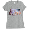 We Are Made of Star Stuff,  Carl Sagan Quote Ladies Fitted T-Shirt