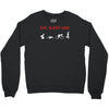 eat, sleep &amp; train triathlon sports, gym, athletic Crewneck Sweatshirt