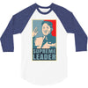 Supreme Leader Un, Kim Jong Un Parody 3/4 Sleeve Shirt
