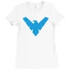 distressed nightwing Ladies Fitted T-Shirt