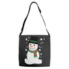 christmas snowman Adjustable Strap Totes