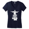 jesus wants a hug Women's V-Neck T-Shirt