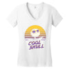 jack schoolington Women's V-Neck T-Shirt