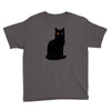 black cat Youth Tee