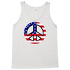 flag us flag peace independence day Tank Top