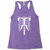 halloween skeleton Racerback Tank