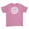capitan america sticker vinyl decal Youth Tee