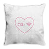 me + wifi Throw Pillow