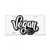 vegan License Plate