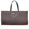 janus molecule funny retro tv utopia fashion science series Weekender Totes
