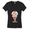 delicioussss! Women's V-Neck T-Shirt