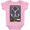 flux capacitor inspired by back to the future ideal birthd present Baby Bodysuit