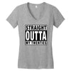 straight outta my twenties Women's V-Neck T-Shirt