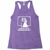 pixel wedding under new management Racerback Tank