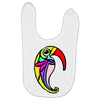 color bird Baby Bibs