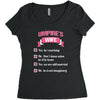 umpire's wife Women's Triblend Scoop T-shirt
