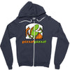 pizza pizza Zipper Hoodie