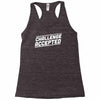 challenge accepted Racerback Tank