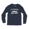 commas save lives t shirt Long Sleeve Shirts