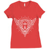 keep spirit and fly high Ladies Fitted T-Shirt
