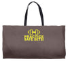 safe sex train gym workout funny gift Weekender Totes