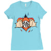 angry Ladies Fitted T-Shirt