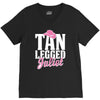 tan legged juliet V-Neck Tee