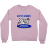 papa s service Crewneck Sweatshirt