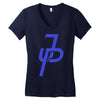 jake paul blue Women's V-Neck T-Shirt