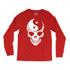 yin yang skull Long Sleeve Shirts