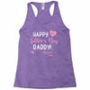 Happy Fathers Day Daddy Racerback Tank