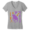 pb&amp;j vectorized Women's V-Neck T-Shirt