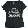drunk on dreaming Women's Triblend Scoop T-shirt