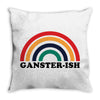 Ganster ish Throw Pillow