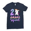 2nd grade squad Ladies Fitted T-Shirt