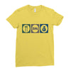 eat sleep money Ladies Fitted T-Shirt